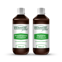 Glycerin und Propylenglykol