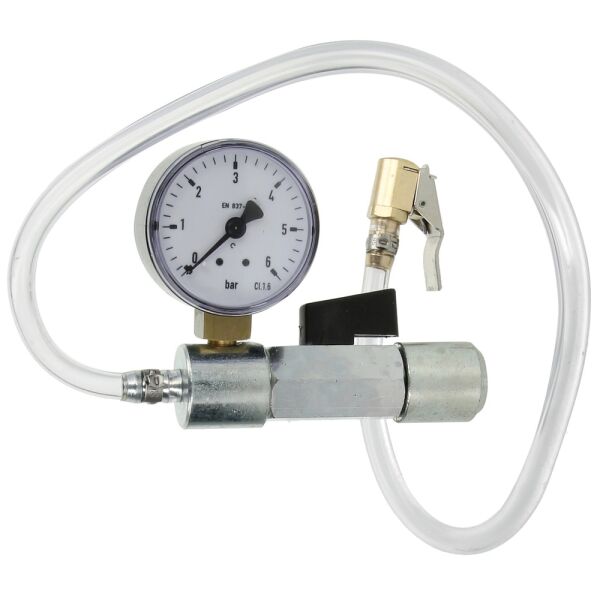 Adapter für Gefäßfüller mit Manometer 0-6 bar