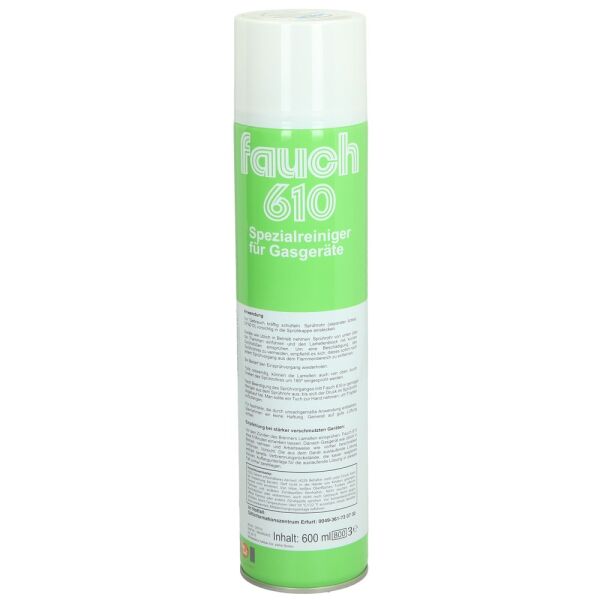 Fauch 610 Spezialreiniger für Gasgeräte Spraydose 600 ml gasbetriebenen Geräten