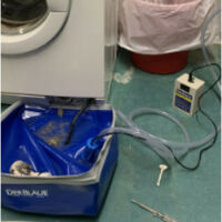 DER BLAUE Flexible Auffangwanne für Flüssigkeiten