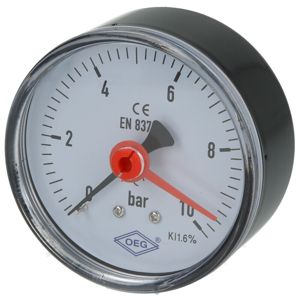 Solar Manometer Ø 63 mm 0-10 bar | 1/4
