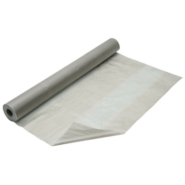 Goldpack Baufolie aus LDPE 4 x 50 Meter mµ40 Abdeckfolie Schutzfolie transparent