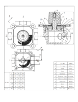 Oeg 3-Wege Mischer Heizungsmischer Mischventil DN 15 1/2" IG Messing