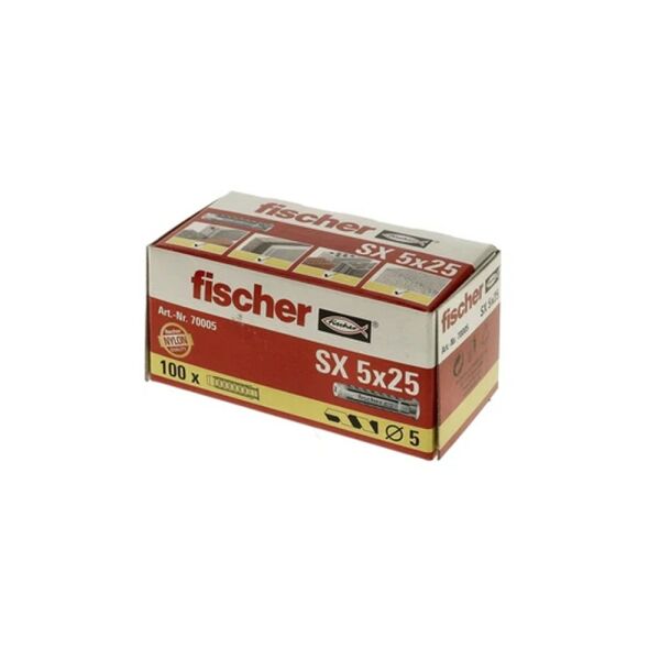 Fischer Spreizdübel SX 5 x 25 mm 70005 VPE 100 Stück