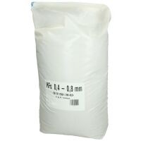 Quarz-Filtersand 0,4 - 0,8 mm 25KG