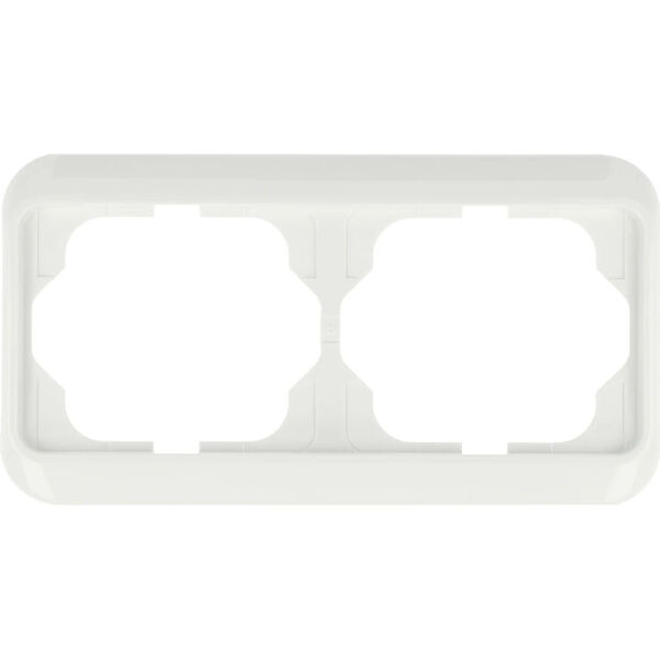 Busch-Jaeger alpha nea Abdeckrahmen 2-fach waagerecht 1722-24G