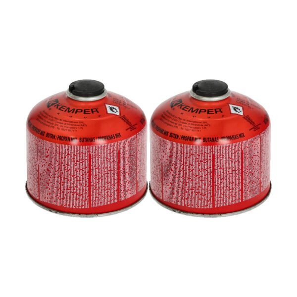 2x Kemper Gaskartusche Campinggas Propan-Butan-Gasgemisch 230 g 1121