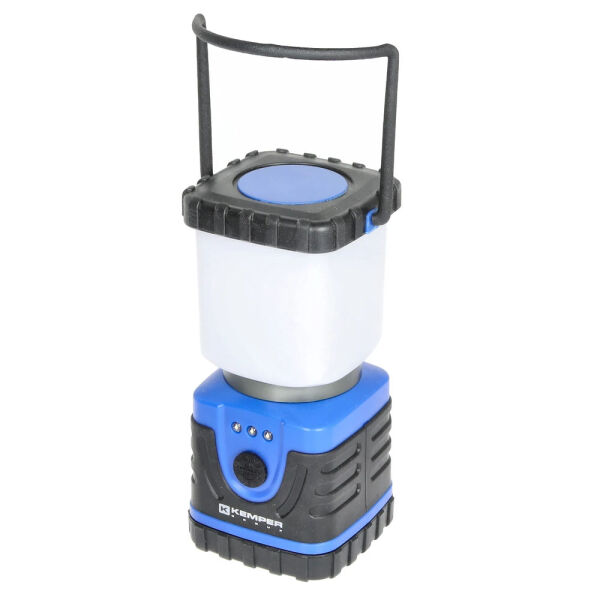 Kemper Batteriebetriebene LED Campingleuchte mit Griff 320 lm T1001