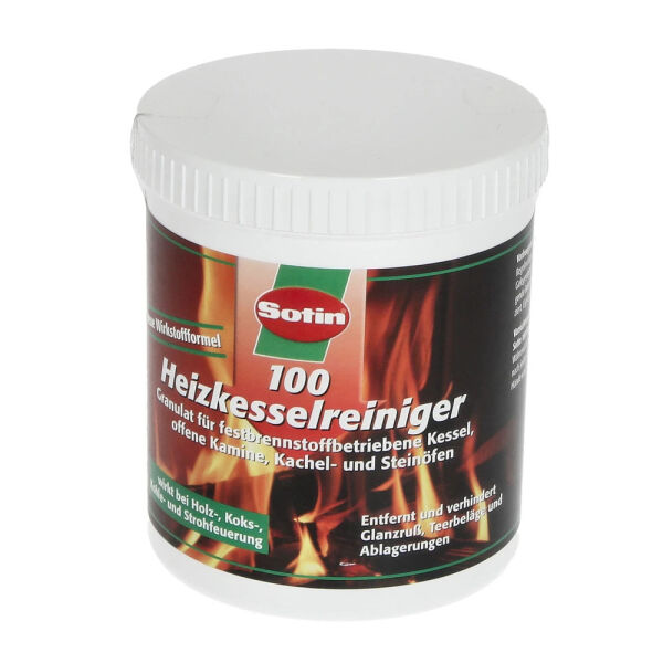 Sotin Heizkesselreiniger für festbrennstoffbetriebene Wärmeerzeuger 500g 100-05