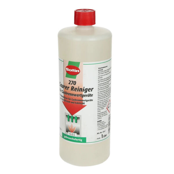 Sotin Reiniger für Gasbrennwertgeräte 1L 270-1