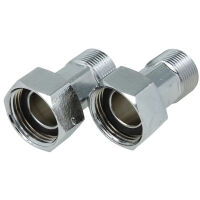 Wasserzählerverschraubung 3/4" AG x 1"...
