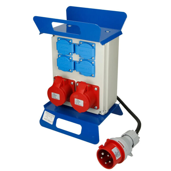 CEE Mobilverteiler Baustromverteiler für F/B/PL mit Erdungsstift