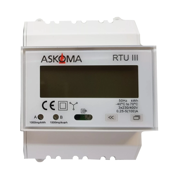 Askoma Zweirichtungszähler zu Askoset+ Energiemanager 004-0367