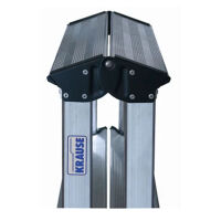 Krause Alu Stufen-Doppelleiter 2 x 5 Stufen 120342