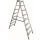 Krause Alu Stufen-Doppelleiter 2 x 8 Stufen 120373