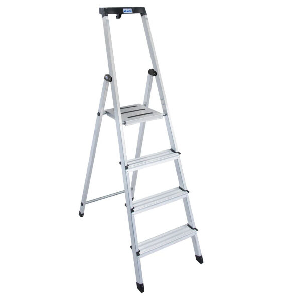 Krause Alu Stufen-Stehleiter 4 Stufen 126320