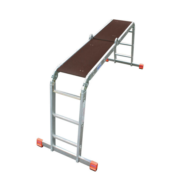 Krause Kombi-Multiboard zum Einhängen für Alu-Gelenk-Universalleiter 4x3 Spros 122261