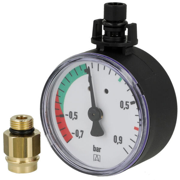 Afriso Unterdruckmanometer zu FloCo-Top-KM, 1/8" AG -0,7 - 0,9 bar 70030