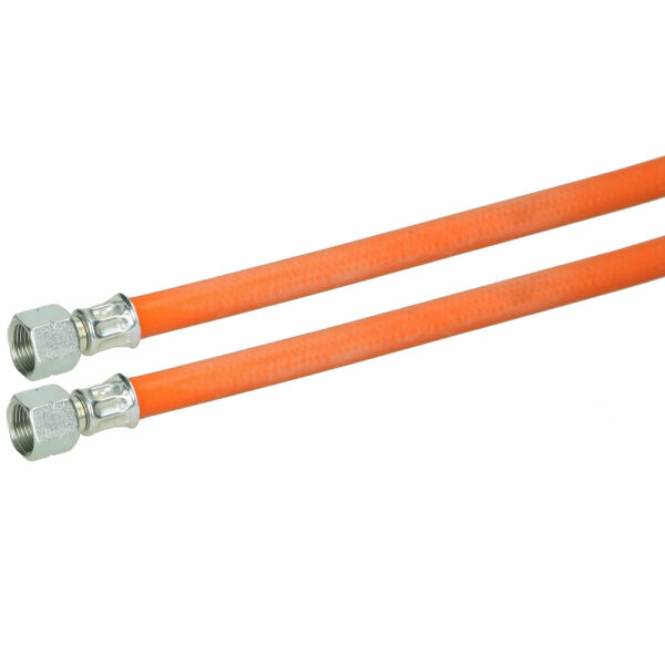 Kemper Mitteldruck-Schlauchleitung Gummi G 3/8 LH-ÜM x G 3/8 LH-ÜM 5000 mm