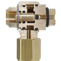 Bender Probeentnahmeventil 1/4" mit gebogenem Probenahmerohr Cuphin 7333081