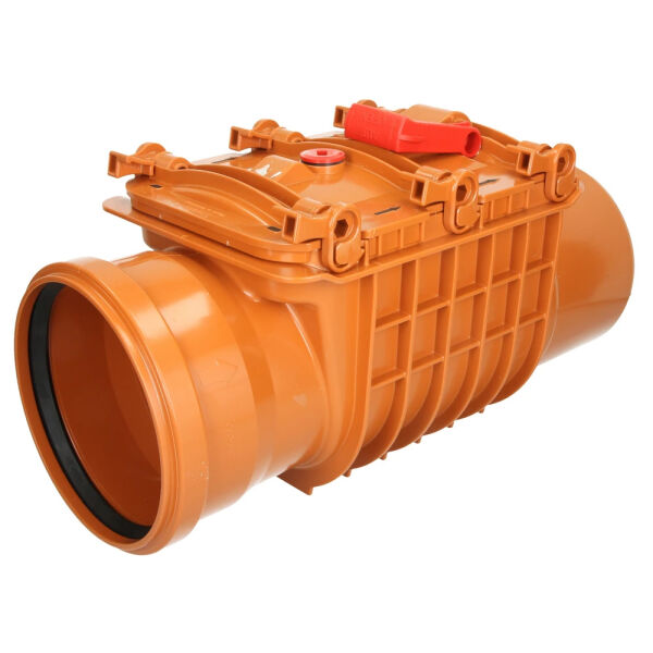 Kessel Rückstauverschluss Staufix DN160 für fäkalienfreies Abwasser Typ 2 73150