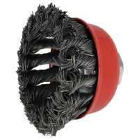 Bosch Topfbürste mit 0,5 mm gezopften Stahldraht 80 x M14 1608622029