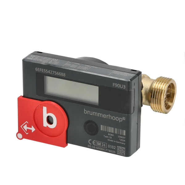 Elster Kompaktwärmemengenzähler F90U3 Qp 3,5 1" AG