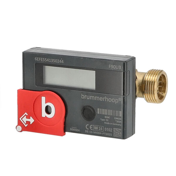 Elster Kompaktwärmemengenzähler F90U3 Qp 2,5 1" AG