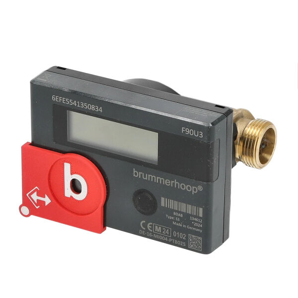 Elster Kompaktwärmemengenzähler F90U3 Qp 1,5 3/4" AG