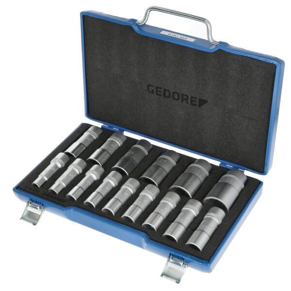 Gedore Steckschlüssel-Satz 1/2" 15 teiligmit UD-Profil 10 bis 32 mm 2190214