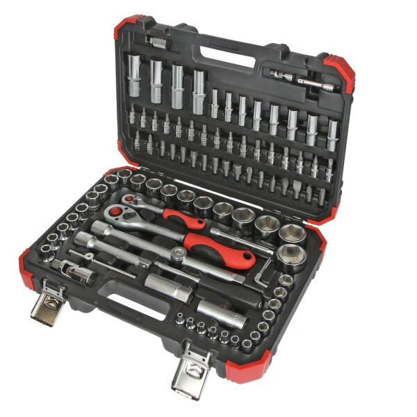 Gedore Steckschlüssel-Satz 94-teilig mit 1/4" + 1/2" Antrieb 3300057