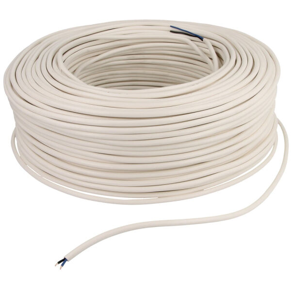 PVC-Klingelschlauchleitung 2 x 0,8 mm² YR VPE 100 Meter