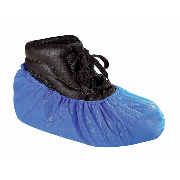 teXXor® Schuhüberzieher Einweg Überschuhe Stärke 40 my 100 Stück blau