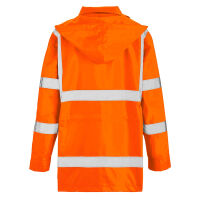 teXXor® Warnschutz Regenjacke BARRIE leuchtorange Gr S, M, L, XL, XXL, 3XL, 4XL,5XL