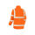teXXor® Warnschutz Regenjacke BARRIE leuchtorange Gr S, M, L, XL, XXL, 3XL, 4XL,5XL