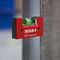 SOLA Kompakt-Wasserwaage GO! magnetic clip 01621201