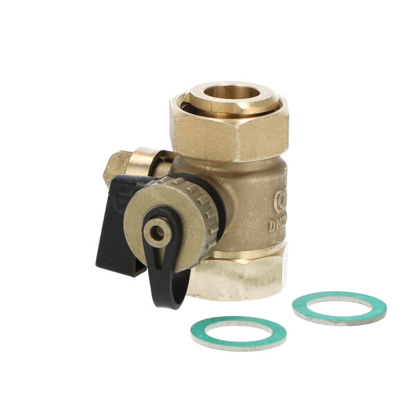 Oeg Kappenventil 1" mit Dichtungen für Ausdehnungsgefäße