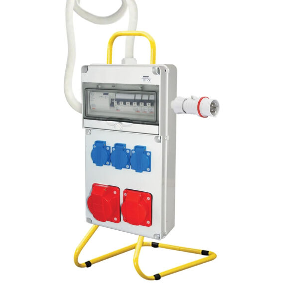 GEWISS Steckdosen-Verteiler für Baustelle DE27037