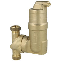 SpiroVent Mikroluftblasenabscheider 22 mm Klemmring...