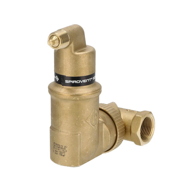 Spirotech SpiroVent Solar Luftabscheider 1" mit Autoclose UA100WFBA08