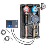 Oeg Solarstation mit PWM Solarumwälzpumpe und KSW Regelung