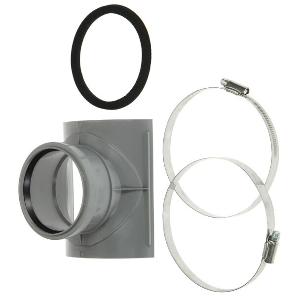 Airfit Sattel Abzweig DN125/90 28129SA für HT Abwasserrohr