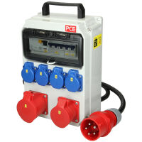 PCE Mobilverteiler mit 2 CEE- und 4...