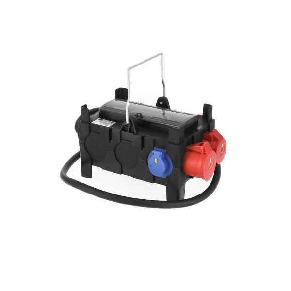 PCE Mobilverteiler mit 3 CEE- und 2 Schutzkontakt-Steckdosen 9130080