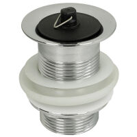 Schaftventil mit Stopfen 1 1/4" x 60 mm Messing...