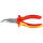 Knipex Flachrundzange mit Schneide abgewinkelte Backen 40° 160 mm 2526160
