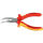 Knipex Flachrundzange mit Schneide abgewinkelte Backen 40° 160 mm 2526160