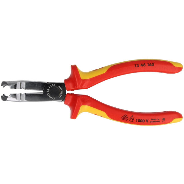Knipex Abmantelungszange VDE isoliert Länge 165mm verchromt 1346165