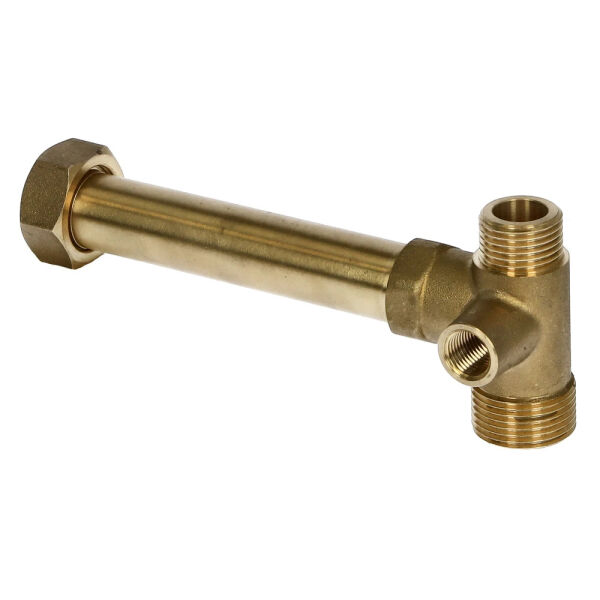 4-Wege-Anschluss Sicherheitsgruppe für Solarstation 3/8" IG, 1/2" AG, 3/4" AG, 3/4" ÜWM