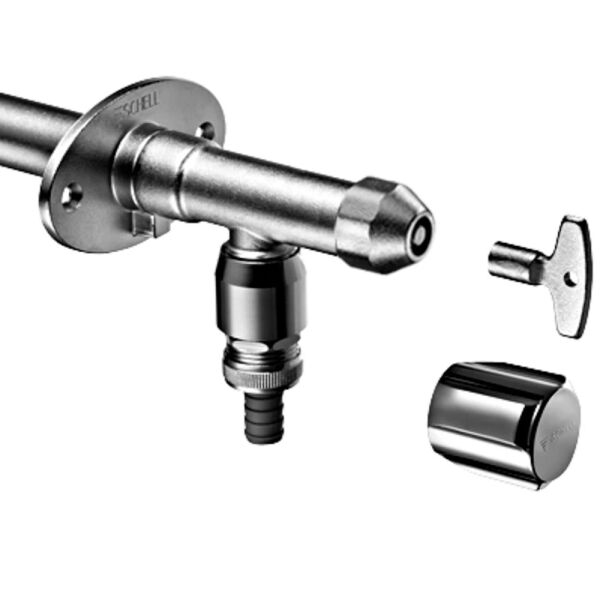 Schell Frostsichere Außenwandarmatur POLAR II zum Nachrüsten 039960399